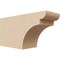 Ekena Millwork 4in. W x 6in. H x 12in. L Yorktown Woodgrain TimberThane Rafter Tail, Primed Tan RFTUR04X06X12YORRCPR - alternate 1